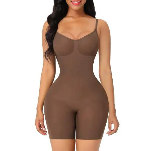 Seamless Shaping Bodysuit for Women with Support